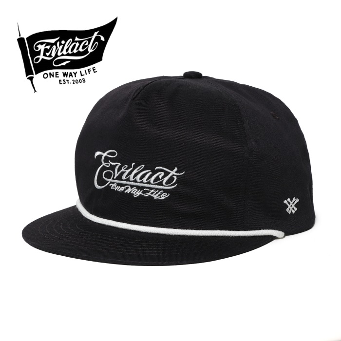 EVILACT �����֥륢���ȡ�EA26-ACT1-C02�ۡ�5PANEL WORK CAP��5�ѥͥ�������å� ���åȥ�100%��