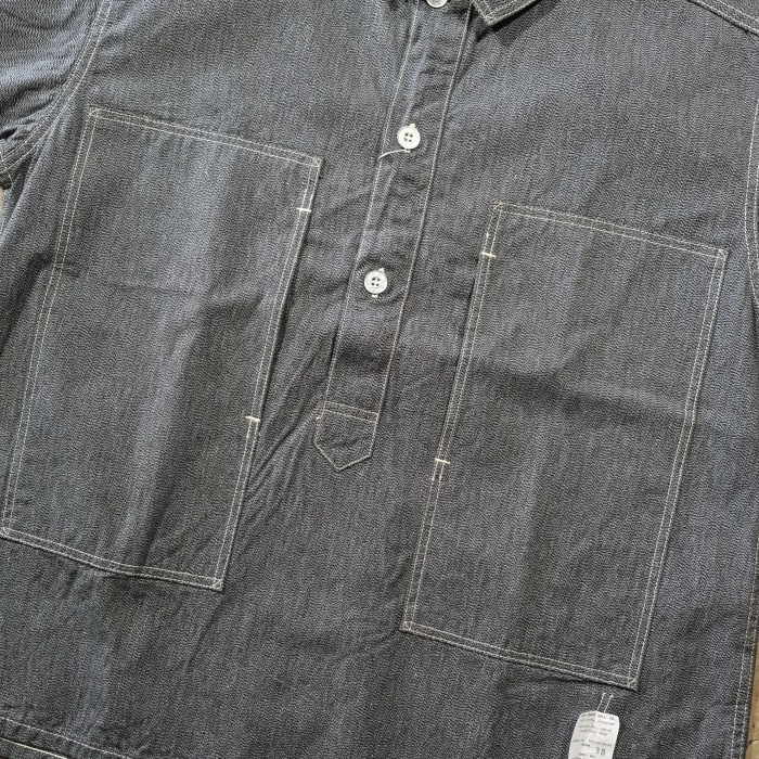TCB jeans �ƥ��������ӡ������󥺡�Black Catface Pullover Shirt�ۥ���åȥե����� �ץ륪���С������ �����֥졼 ���åȥ�100% ������