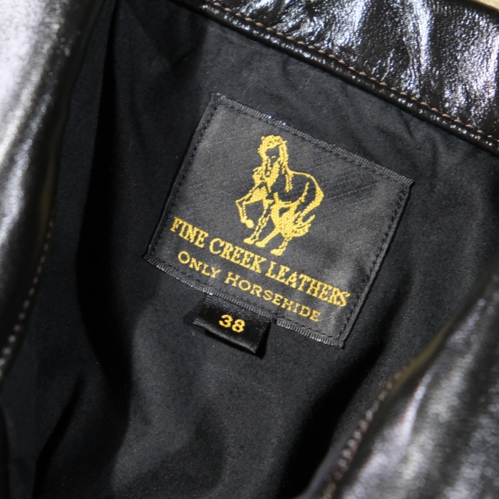 FINE CREEK LEATHERS �ե����󥯥꡼���쥶������FCJK002�ۡ�Virginia Beach�ۥС����˥��ӡ��� �ۡ����ϥ��� 2nd Type G����� �ϳ� MADE IN JAPAN