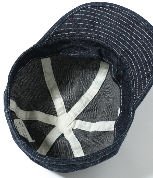 BUZZ RICKSON��S �Х��ꥯ���󥺡�BR02308�ۡ� HAT, WORKING, DENIM (MOD.)�ۥ����ߡ�����å� �ǥ˥� ��󥦥��å����