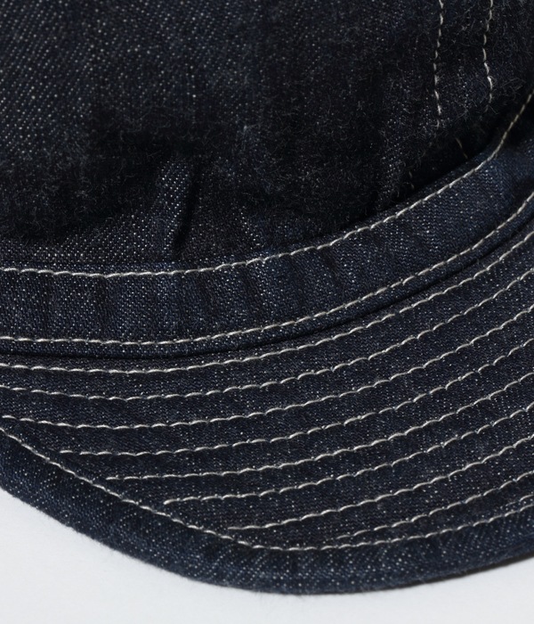 BUZZ RICKSON��S �Х��ꥯ���󥺡�BR02308�ۡ� HAT, WORKING, DENIM (MOD.)�ۥ����ߡ�����å� �ǥ˥� ��󥦥��å����