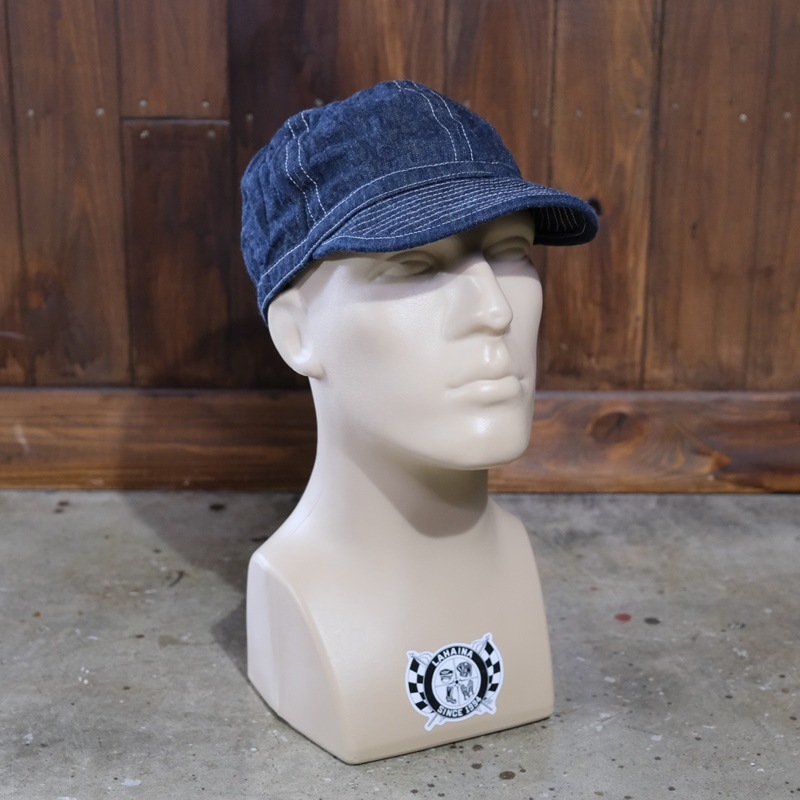 BUZZ RICKSON��S �Х��ꥯ���󥺡�BR02308�ۡ� HAT, WORKING, DENIM (MOD.)�ۥ����ߡ�����å� �ǥ˥� ��󥦥��å����