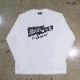HWZNBROSS ϥ֥LIGHTNING LOGO L/S TEE SHIRTSۥ饤ȥ˥󥰥ĹµT ꡼֥ץ TEE åȥ100