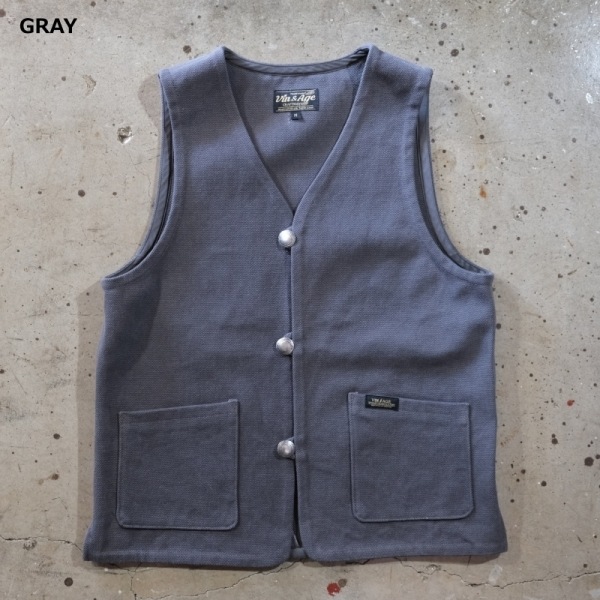 Vin&Age 󥢥ɥTYPE VRV3ۡCOTTON RUG VESTۥåȥ饰٥ åȥ ̵ ܥ