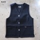 Vin&Age 󥢥ɥTYPE VRV3ۡCOTTON RUG VESTۥåȥ饰٥ åȥ ̵ ܥ
