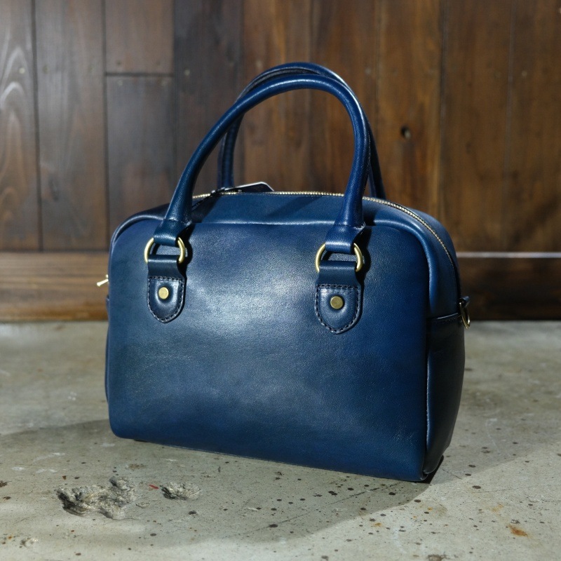 Y'2 LEATHER �磻�ġ��쥶����BG-23�ۡ�HAND DYED HORSE MINI BOSTON BAG�� �ϥ�ɥ����ɥۡ����ϥ��� �ܥ��ȥ�Хå� �ߥ� �ϥ�ɥХå� �ϳ� ������