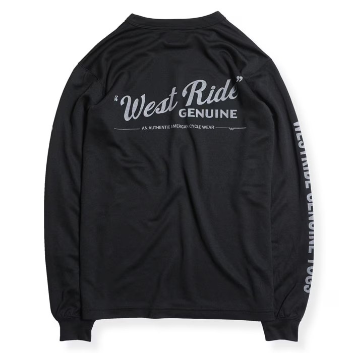 WESTRIDE  �������ȥ饤�ɡ�POWER DRY LONG TEE-1�ۢ�GENUINE�� �ѥ�ɥ饤 L/ST����� ��å���ĹµT����� ®���Ǻ�