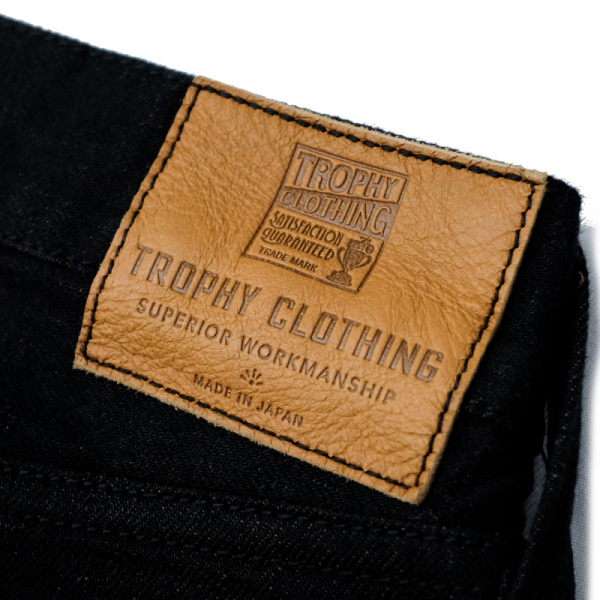 TROPHY CLOTHING �ȥ��ե������������󥰡�1905�ۡ�Blackie Denim Standard Pants�ۥ֥�å����ǥ˥ॹ��������ɥѥ�� �֥�å��ǥ˥�