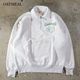 WHITESVILLE �ۥ磻�ĥӥ��WV69618�ۡ�HALF ZIP SAWEAT SHIRT�ۢ�PRINT��ϡ��ե��åץ������åȥ���� �ץ��� ������