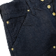 TROPHY CLOTHING �ȥ��ե������������󥰡�1906�ۡ�Blackie Denim W Knee Standard Pants�ۥ֥�å����ǥ˥� W�ˡ� ����������ɥѥ�� �֥�å��ǥ˥�