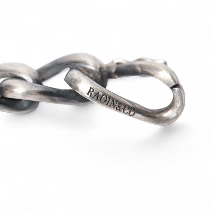 RAOING �������󥰡�Drop Chain Bracelet�ۥɥ��åץ�������֥쥹��å� SILVER925 ����С� 