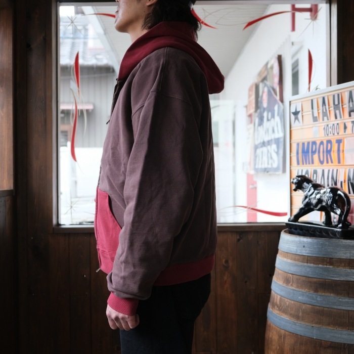 RUSSELL ATHLETIC ��å��륢������å���VTG Soft Loop Back Sweat Zip Hoodie�ۥ�����ơ������եȥ롼�ץХå������åȥ��åץա��ǥ� 2�ȡ��� 