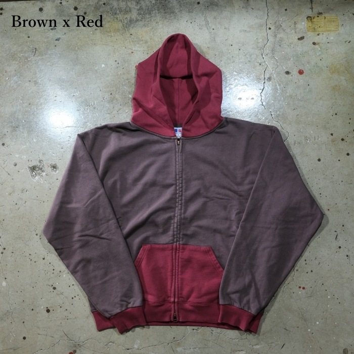RUSSELL ATHLETIC ��å��륢������å���VTG Soft Loop Back Sweat Zip Hoodie�ۥ�����ơ������եȥ롼�ץХå������åȥ��åץա��ǥ� 2�ȡ��� 