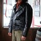 Y'2 LEATHER �磻�ġ��쥶����PR-58�ۡ�VINTAGE HORSE LIGHT DOUBLE BREASTED MORTORCYCLE JACKET�ۥӥ�ơ����ۡ����饤�ȥ��֥�饤������ �ϳ� ������