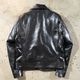 Y'2 LEATHER �磻�ġ��쥶����PR-58�ۡ�VINTAGE HORSE LIGHT DOUBLE BREASTED MORTORCYCLE JACKET�ۥӥ�ơ����ۡ����饤�ȥ��֥�饤������ �ϳ� ������