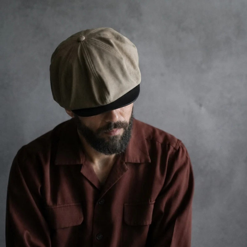 BRUNEL&Co.HATMAKERS �֥롼�ͥ�ϥåȥ᡼��������ROWAN CAS�ۥ�����󥭥㥹���å� �񻺥ǥ˥� ���� ������