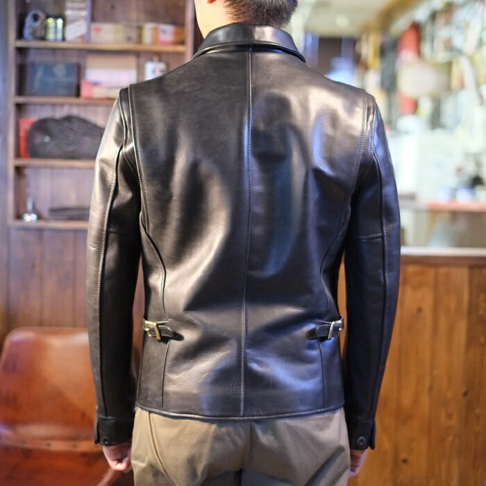 Y'2 LEATHER �磻�ġ��쥶����HVR-42�ۡ�HV HORSE SINGLE RIDERS��BLACK��ۥ��󥰥�饤������ �쥶�����㥱�å� �ۡ����ϥ��� �ϳ� ������