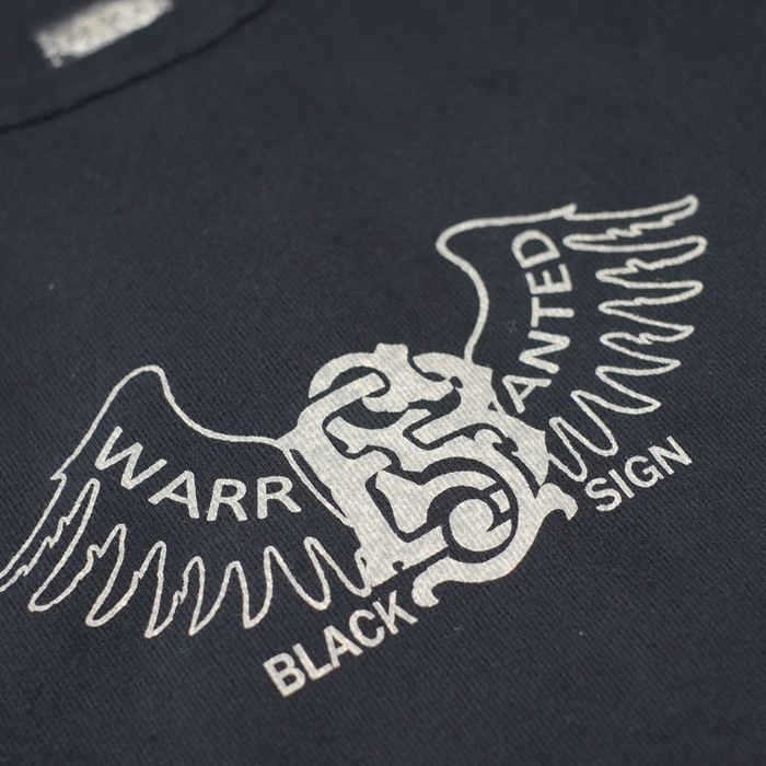 BLACK SIGN(֥å<BR>BSFN-1430WingۡBS Wing Crew Neck Amish Under Wear<BR>֥ɥ롼ͥå<BR>L/S T ե饤 إӡȥåȥ<BR>MADE IN JAPAN