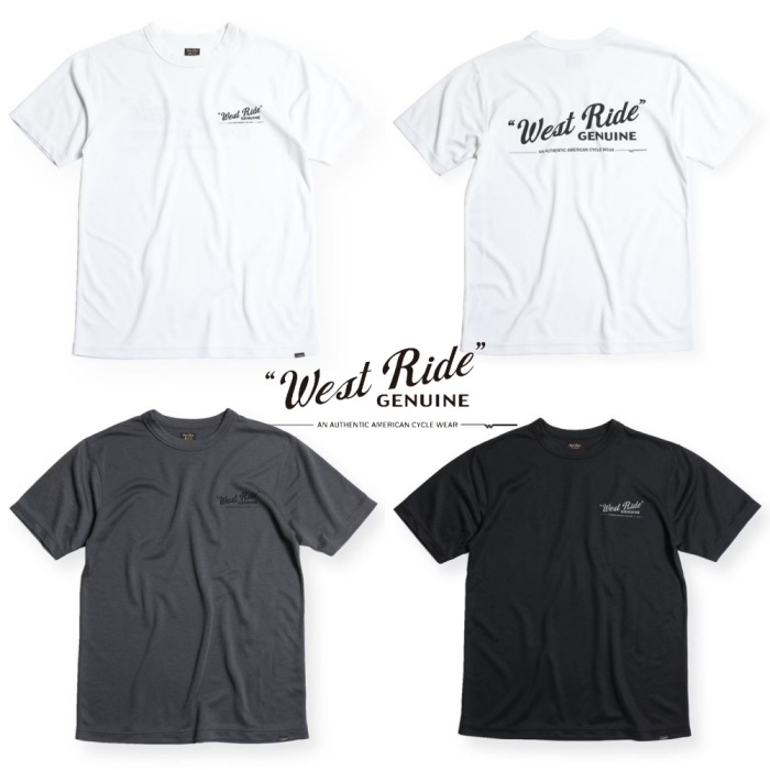 WESTRIDE  �������ȥ饤�ɡ�POWER DRY TEE-1�ۢ�GENUINE�� �ѥ�ɥ饤 S/ST����� ��å���ȾµT����� ®���Ǻ�