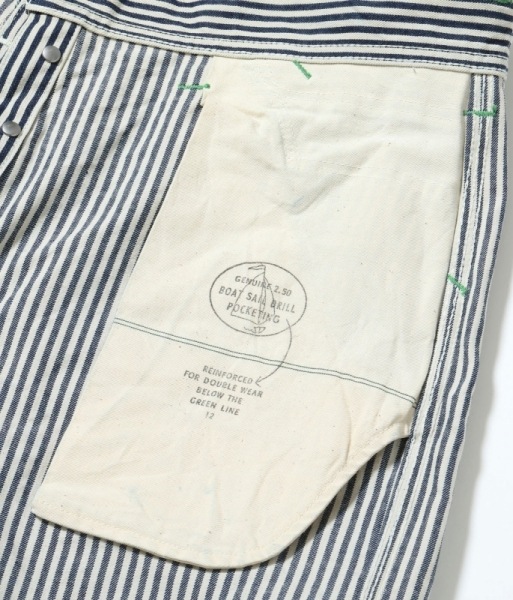 SUGAR CANE ���奬���������SC42496�ۡ�11oz. HICKORY STRIPE WORK PANTS�ۥҥå��꡼���ȥ饤�ץ���ѥ�� �ڥ��󥿡��ѥ��