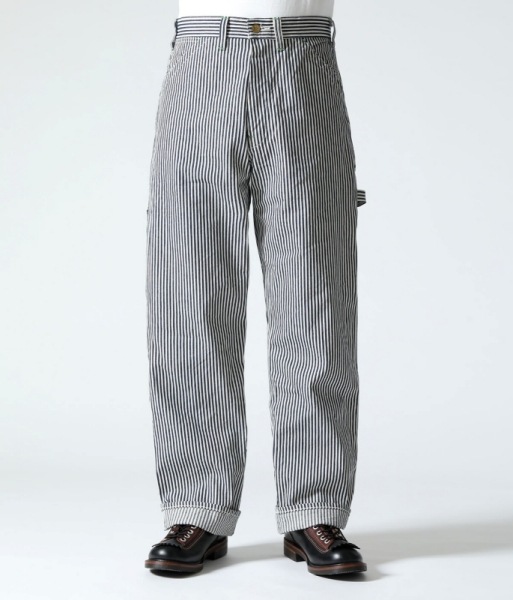 SUGAR CANE ���奬���������SC42496�ۡ�11oz. HICKORY STRIPE WORK PANTS�ۥҥå��꡼���ȥ饤�ץ���ѥ�� �ڥ��󥿡��ѥ��