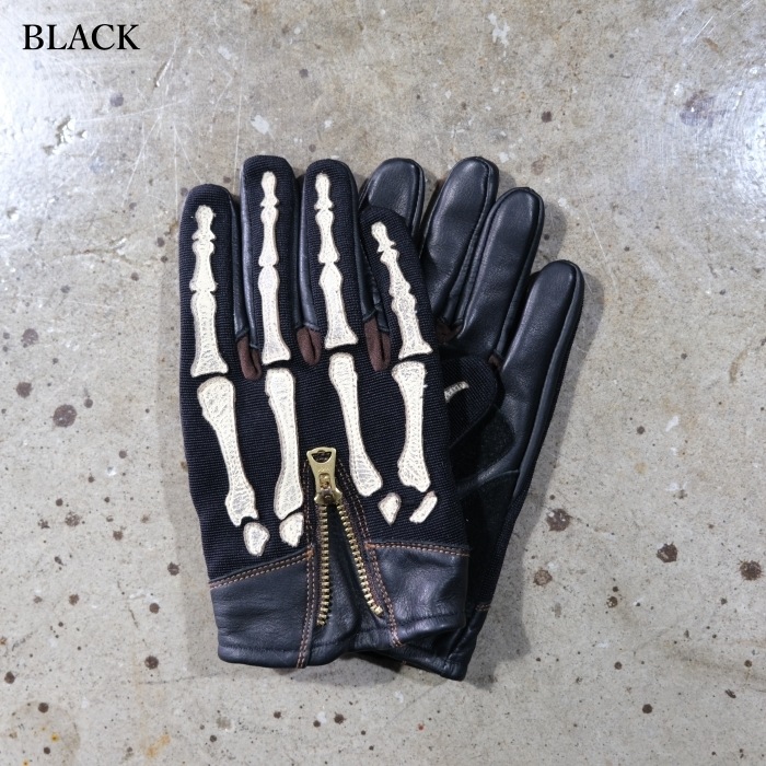 Vin��Age ���������������TYPE VG15�ۡ�SKELETON GLOVES�ۥ�å��奰���� �Х����� �⡼�����������륰������ ���� �ղƥ�������