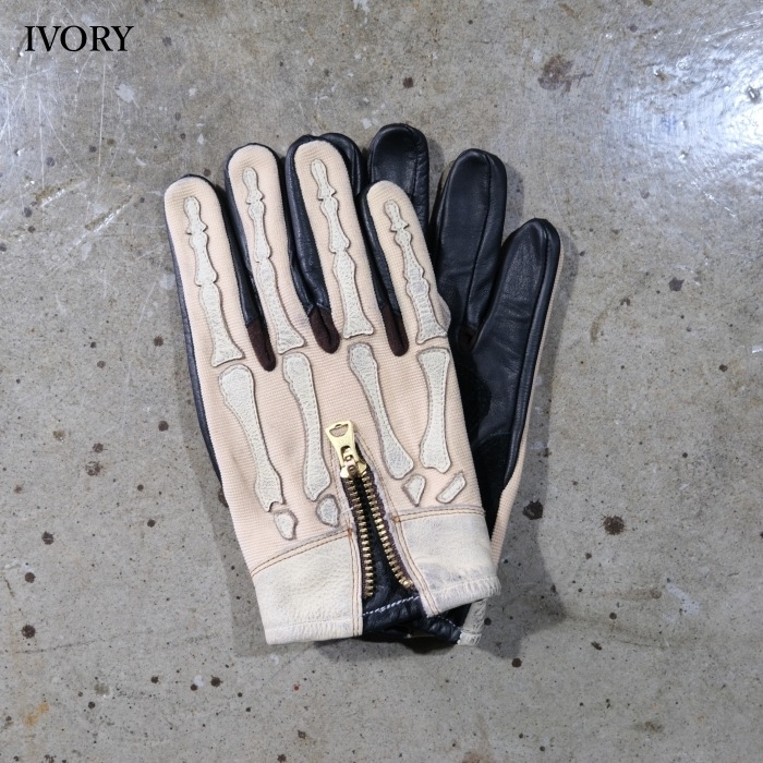 Vin��Age ���������������TYPE VG15�ۡ�SKELETON GLOVES�ۥ�å��奰���� �Х����� �⡼�����������륰������ ���� �ղƥ�������