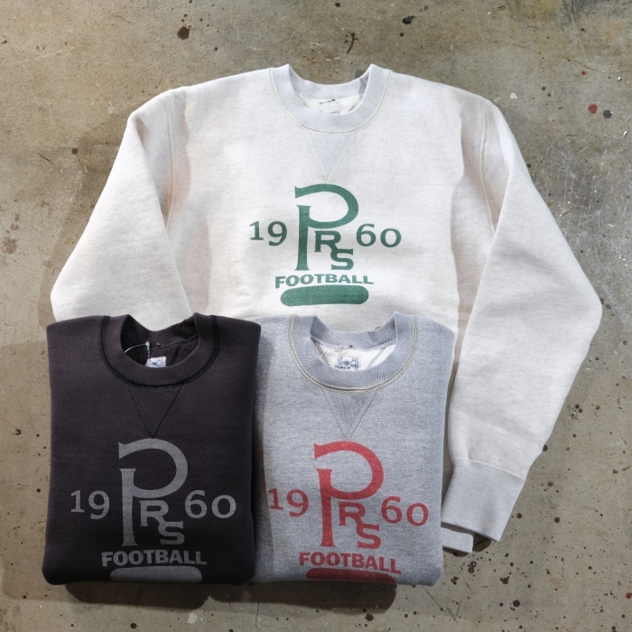 Pherrow`s【25W-PVSS1】SWEAT SHIRTS スウェットシャツ 両 Vガゼット