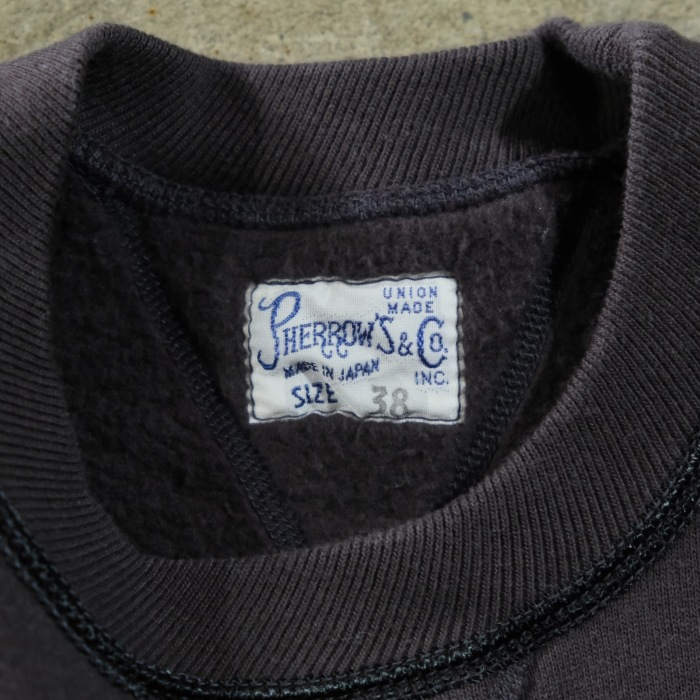 Pherrow`s��25W-PVSS1��SWEAT SHIRTS �������åȥ���� ξ V�����å� �ߤ��Ԥ� ��ƹ COTTON100%