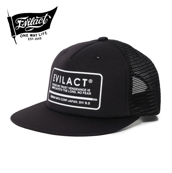 EVILACT �����֥륢���ȡ�EA26-ACT1-C04�ۡ�MESH CAP�ۥ�å��奭��å� ��åڥ� POLYESTER