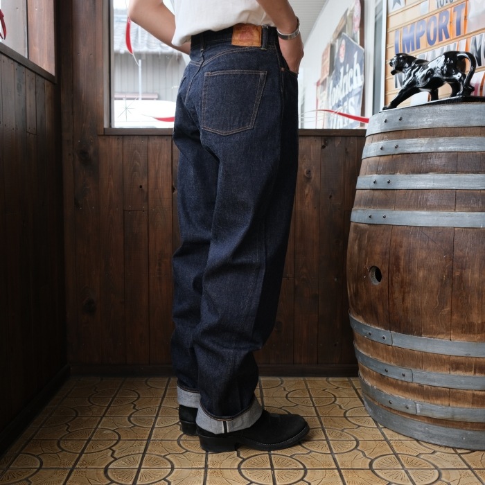 TCB jeans �ƥ��������ӡ������� ��Baggy 50's Jeans 13.5oz�� �Х����ǥ˥� ������ 13.5oz ����Х֥����åȥ�100%