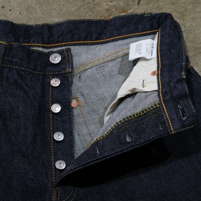TCB jeans �ƥ��������ӡ������� ��Baggy 50's Jeans 13.5oz�� �Х����ǥ˥� ������ 13.5oz ����Х֥����åȥ�100%
