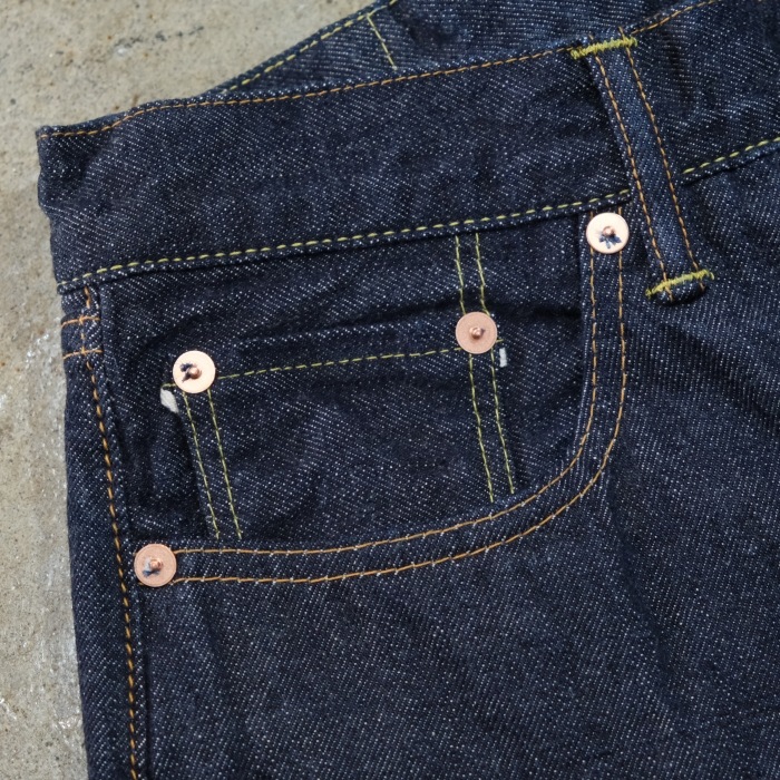 TCB jeans �ƥ��������ӡ������� ��Baggy 50's Jeans 13.5oz�� �Х����ǥ˥� ������ 13.5oz ����Х֥����åȥ�100%