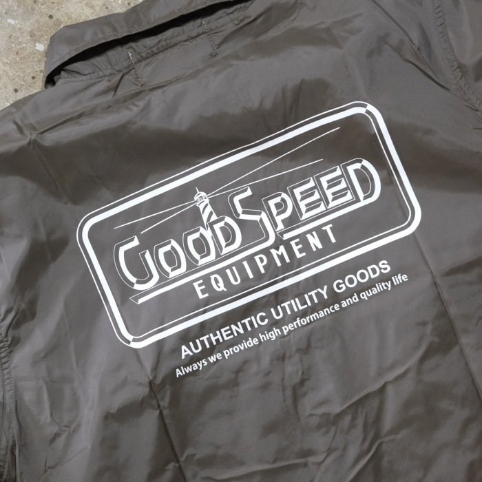 GOODSPEED equipment ���åɥ��ԡ��ɥ������åץ��ȡ�GSE-wfv-CJ-OL�ۡ�OL Coach Jaket�ۥ��������㥱�å� ������ɥ֥졼���� �ʥ�����