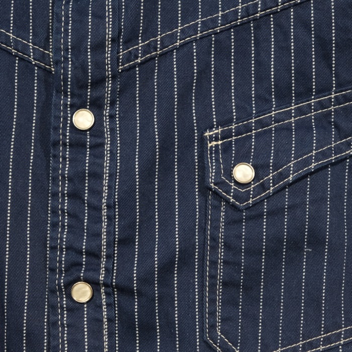TCB jeans �ƥ��������ӡ������󥺡�RANCHMAN Shirt�ۢ�BLUE WABASH�� �����ޥ󥷥�� 8oz �����Хå��� ���åȥ�100% ������ MADE IN JAPAN