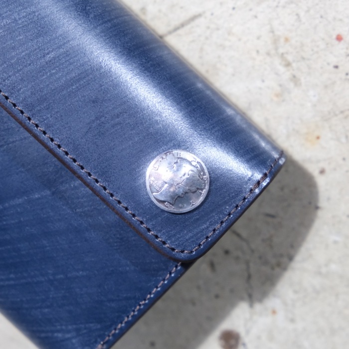 FUNNY �ե��ˡ���DOUBLE DOTS BILLFOLD with DROP HANDLE�ۢ�֥�ƥ��å���֥饤�ɥ�� ���֥�ɥåȥӥ�ե����� ����С� �����ϥ��� MADE IN JAPAN