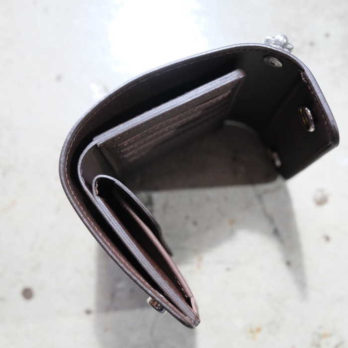 FUNNY �ե��ˡ���DOUBLE DOTS BILLFOLD with DROP HANDLE�ۢ�֥�ƥ��å���֥饤�ɥ�� ���֥�ɥåȥӥ�ե����� ����С� �����ϥ��� MADE IN JAPAN