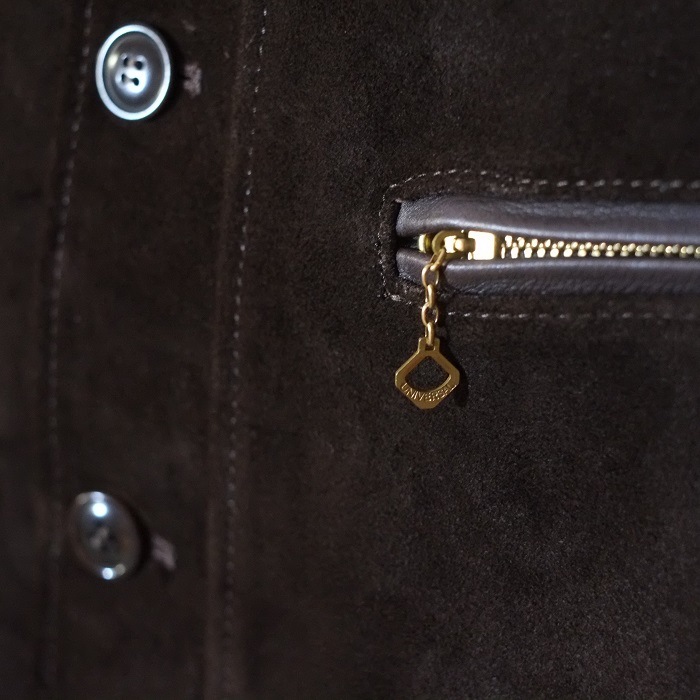 Y'2 LEATHER �磻�ġ��쥶����TB-136�ۡ�STEER SUEDE��STEER OIL RIB JKT�ۥ��ƥ��������ɣ����ƥ������� ��֥��㥱�å� ���� ������