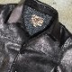 Y'2 LEATHER �磻�ġ��쥶����EC-76�ۡ�ECO HORSE 30��S CAR COAT��BLACK��ۢ㥨���ۡ����䥫�������� �쥶���ϡ��ե����� �ϳ� ������