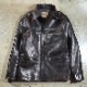 Y'2 LEATHER �磻�ġ��쥶����EC-76�ۡ�ECO HORSE 30��S CAR COAT��BLACK��ۢ㥨���ۡ����䥫�������� �쥶���ϡ��ե����� �ϳ� ������