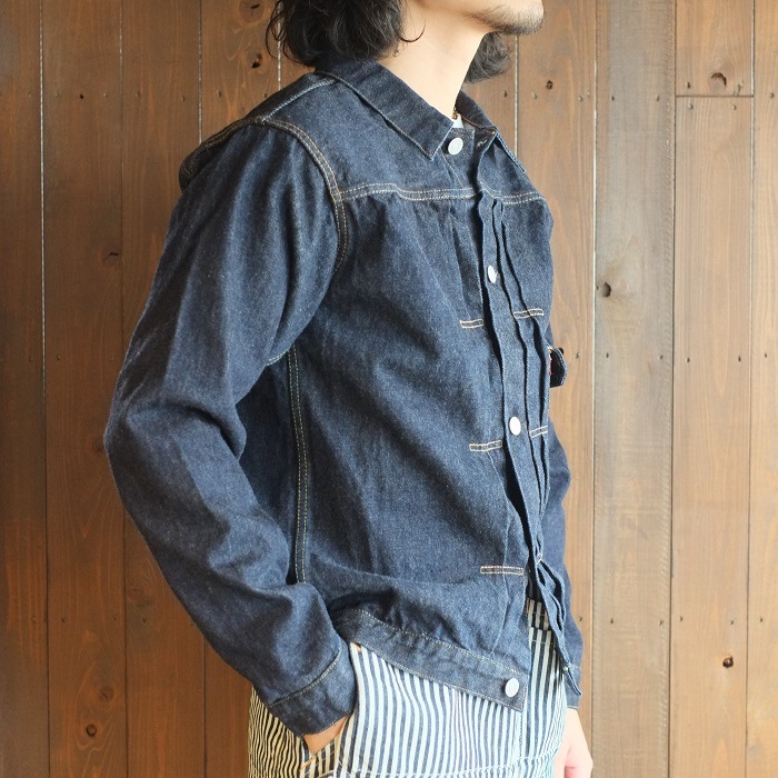 TCB jeans �ƥ��������ӡ������� ��TCB30's JK�ۥǥ˥ॸ�㥱�å� G����� �ե������ȥ�ǥ� ���åȥ�100% 14.1oz