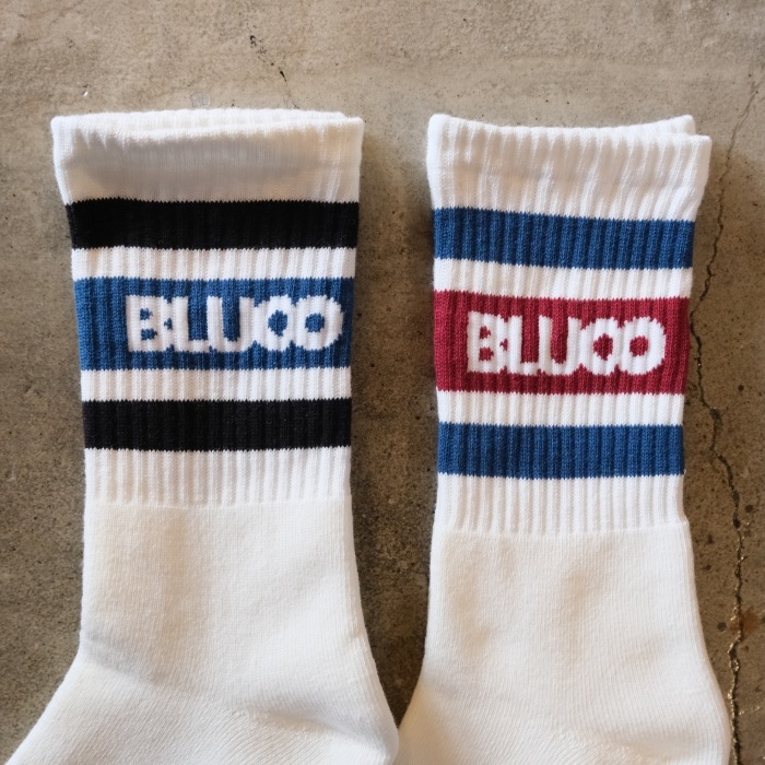 BLUCO ֥륳153-55-003ۡ2-PACK SOX -Line-2ѥåå ߥɥ륽å  饤󥽥å 25cm27cm 