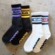 BLUCO ֥륳153-55-003ۡ2-PACK SOX -Line-2ѥåå ߥɥ륽å  饤󥽥å 25cm27cm 