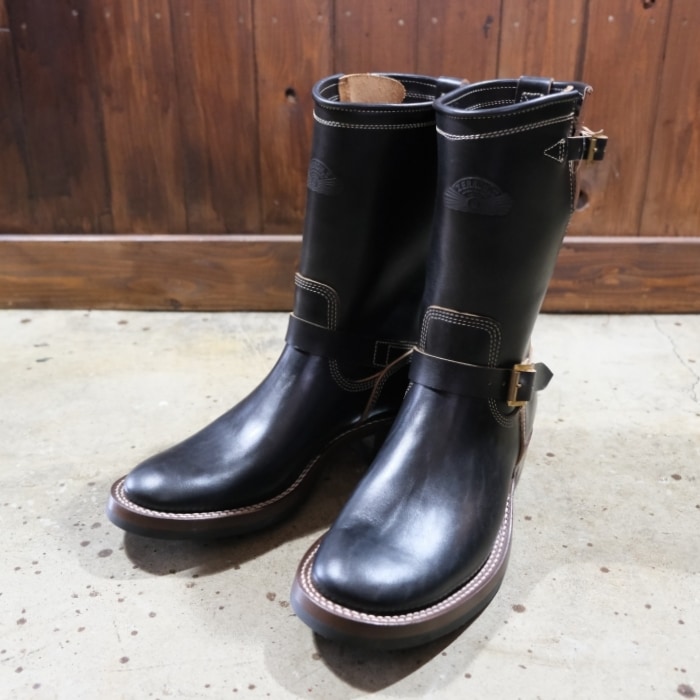 zerrowsboots ゼローズブーツ　ブラックラフアウト　エンジニアブーツ zerrowsboots ゼローズブーツ ブラックラフアウト エンジニアブーツ