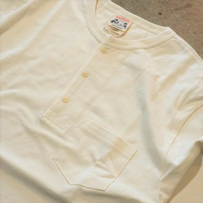 GLADHAND��GH-26�ۥ���åɥϥ�ɡ�STANDARD HENRY POCKET L/ST-SHIRTS�ۥإ�꡼�ͥå� �ݥ��å���ĹµT�����
