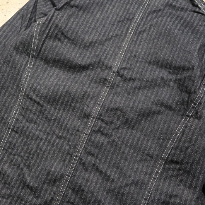TCB jeans �ƥ��������ӡ������󥺡�Cathartt Chore Coat Denim Herringbone�ۥǥ˥�إ��ܡ��󥫥С������� ����åȥϡ��� ���åȥ�100% ������