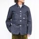 TCB jeans �ƥ��������ӡ������󥺡�Cathartt Chore Coat Denim Herringbone�ۥǥ˥�إ��ܡ��󥫥С������� ����åȥϡ��� ���åȥ�100% ������