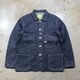 TCB jeans �ƥ��������ӡ������󥺡�Cathartt Chore Coat Denim Herringbone�ۥǥ˥�إ��ܡ��󥫥С������� ����åȥϡ��� ���åȥ�100% ������