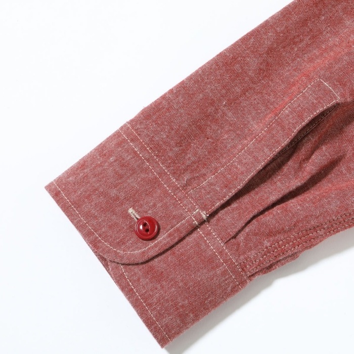 SUGAR CANE ���奬�������� ��SC29682�ۡ�RED CHAMBRAY WORK SHIRT (LONG SLEEVE)��Ĺµ�������� �����֥졼���� ���ܿ˴���˥������ ������ COTTON100%
