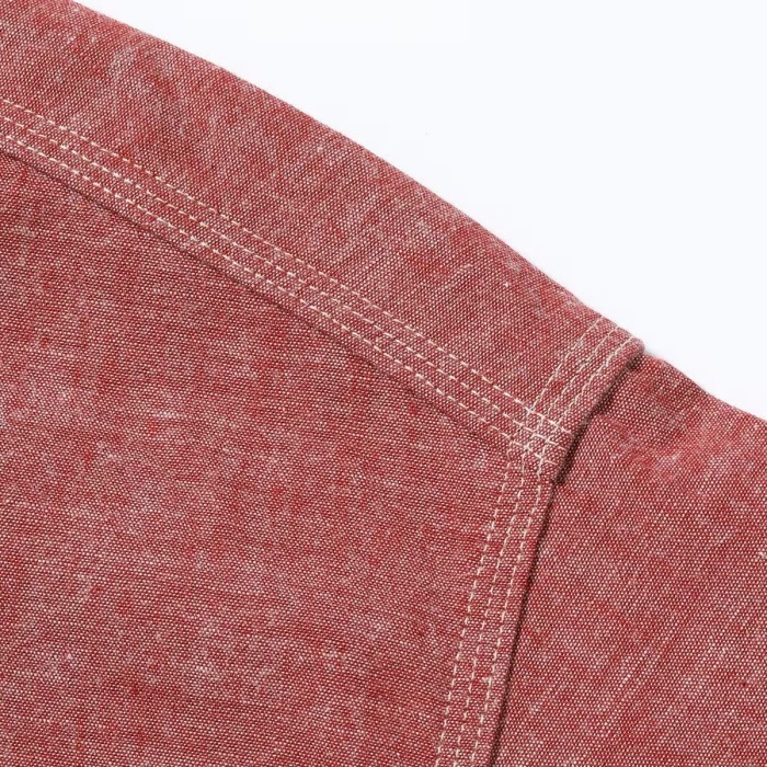SUGAR CANE ���奬�������� ��SC29682�ۡ�RED CHAMBRAY WORK SHIRT (LONG SLEEVE)��Ĺµ�������� �����֥졼���� ���ܿ˴���˥������ ������ COTTON100%